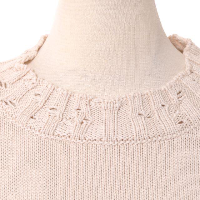 MARNI マルニ Marni ラウンドネックセーター コットンニット スノー  