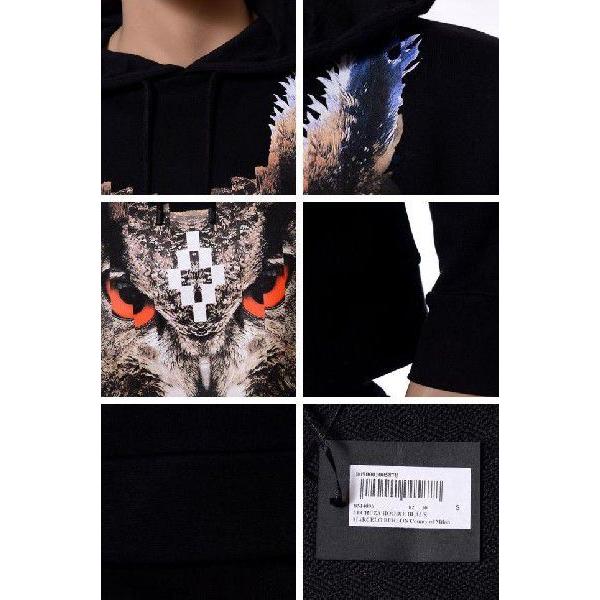 マルセロバーロン(Marcelo Burlon) パーカー lechuza hoodie ブラック 【正規取扱店】 mbbm40060210 : ヨコアンティ - 通販 -