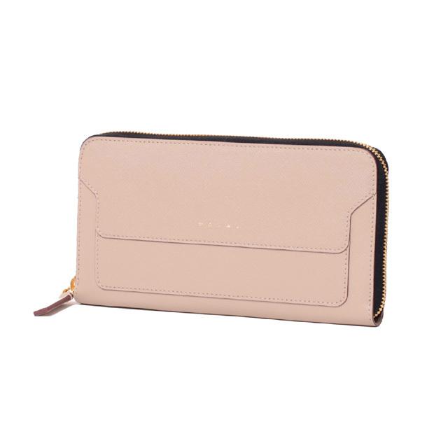 MARNI マルニ Marni ジップアラウンド長財布 サフィアーノレザー  