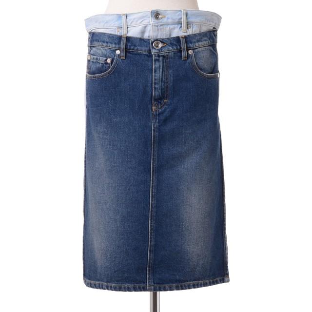 メゾン マルジェラ Maison Margiela スプライスドスカート デニム 