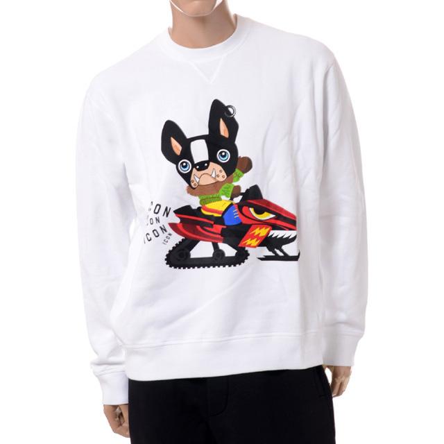 DSQUARED2 ICON ディースクエアード Dsquared2 トレーナー コットン 
