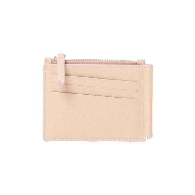 メゾン マルジェラ Maison Margiela マネークリップ エンボスレザー 