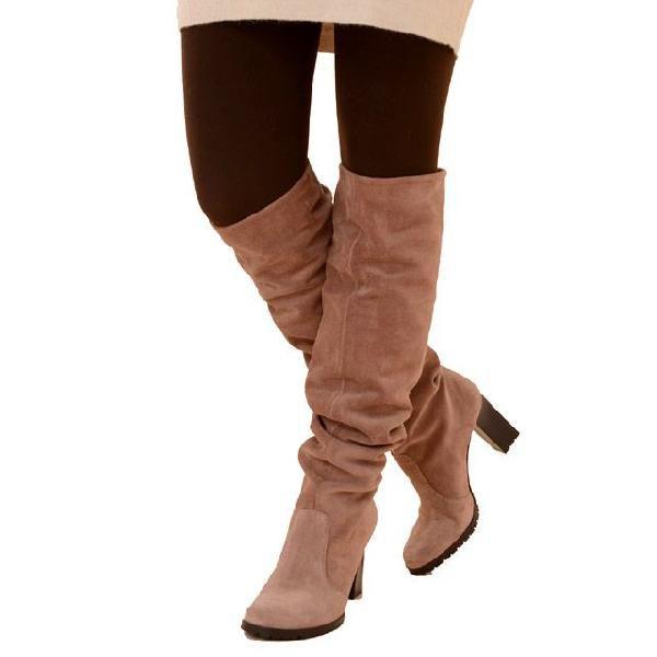 ポリーニ Pollini スエードロングブーツ ピンクsa26107gis #35 #36 #37 #38