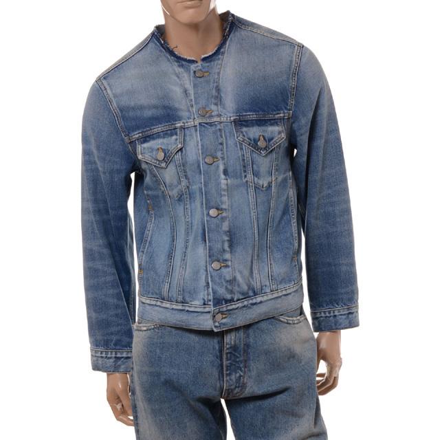 メゾン マルジェラ Maison Margiela デニムジャケット コットン ブルー 