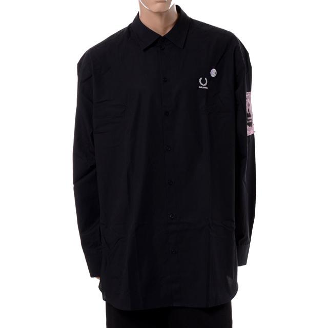 30% OFF ラフシモンズ RAF SIMONS バックパッチオーバーサイズドシャツ 