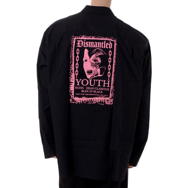 30% OFF ラフシモンズ RAF SIMONS バックパッチオーバーサイズドシャツ 