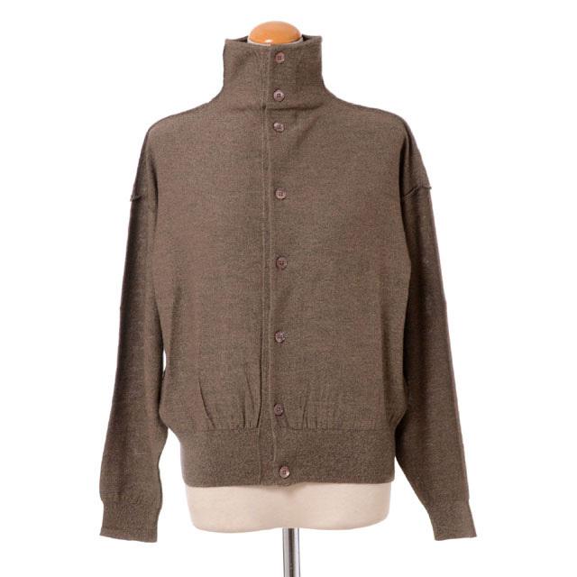 ルメール LEMAIRE リバーシブルカーディガン メリノウール マスタード  