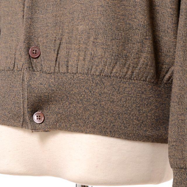 ルメール LEMAIRE リバーシブルカーディガン メリノウール マスタード  