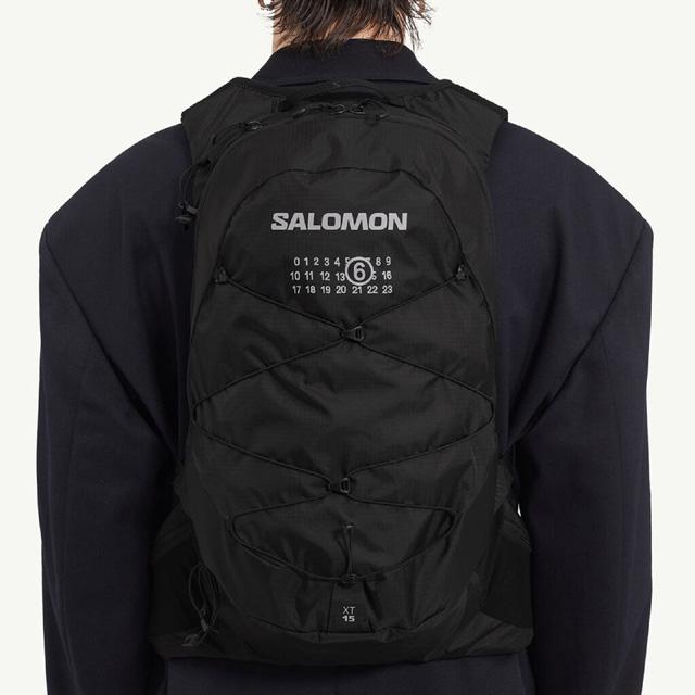 エムエムシックス メゾンマルジェラ MM6 MAISON MARGIELA Salomon バックパック ブラック｜yokoaunty｜06