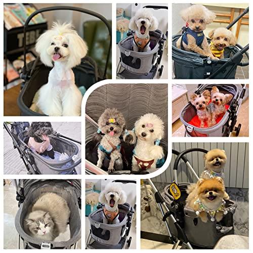 BEBEROAD PETS ペットカート 犬用ベビーカー 分離型 ペットカート 猫バギー 折りたたみ ペットカート 犬 カート 小型犬 中型犬 猫 多頭 バギー 分離型 軽量 コン ペットカート 約 分離型