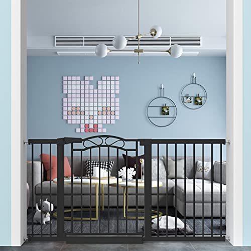 ウィードマップ ベビーゲート ペットゲート 突っ張り式 ベビーフェンス オートクローズ機能 2重ロック セーフ