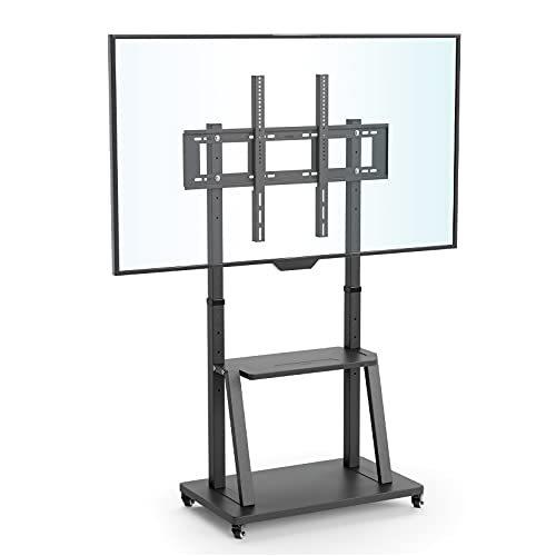 最前線の Unho 3 6日営業日 平日のみ 以内に出荷します テレビスタンド 高 耐荷重80 ハイタイプ 壁寄せスタンド 大型テレビ テレビ台 32 100インチ キャスター付き テレビ台 キャビネット Www Reinnec Cl