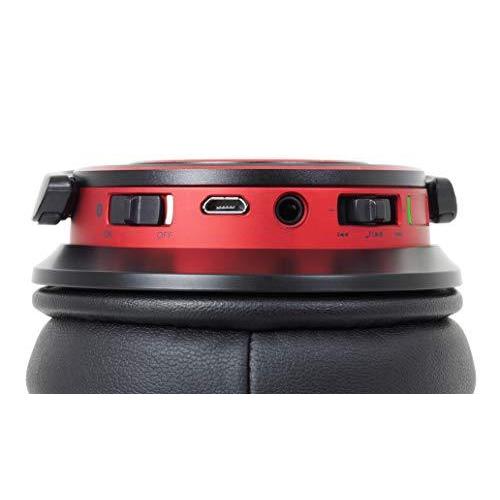 audio-technica SOLID BASS ノイズキャンセリングワイヤレスヘッドホン 重低音 ハイレゾ音源対応 最大30時間再生 ブラックレッド ATH-WS990BT BRD 