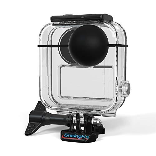 Kiowon GoPro MAX 専用360度パノラマアクションカメラ 対応 防水ケース 保護ケース 水中撮影 ビデオカメラアクセサ 水中カメラ機材