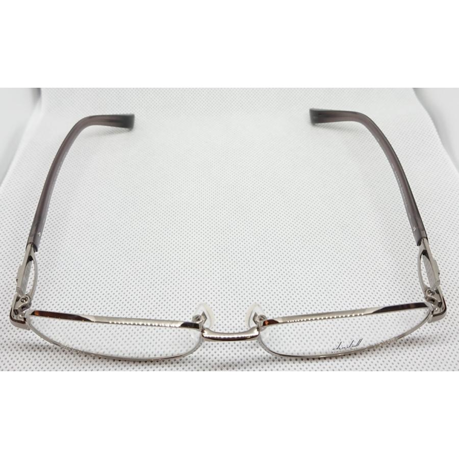 Alfred Dunhill ダンヒル 眼鏡 メガネ 999 紳士 スーツ チタニウム 日本製 ライトグレイ（LG)　度付き対応可 メタルフルリム　スタイリッシュ｜yokogao｜08