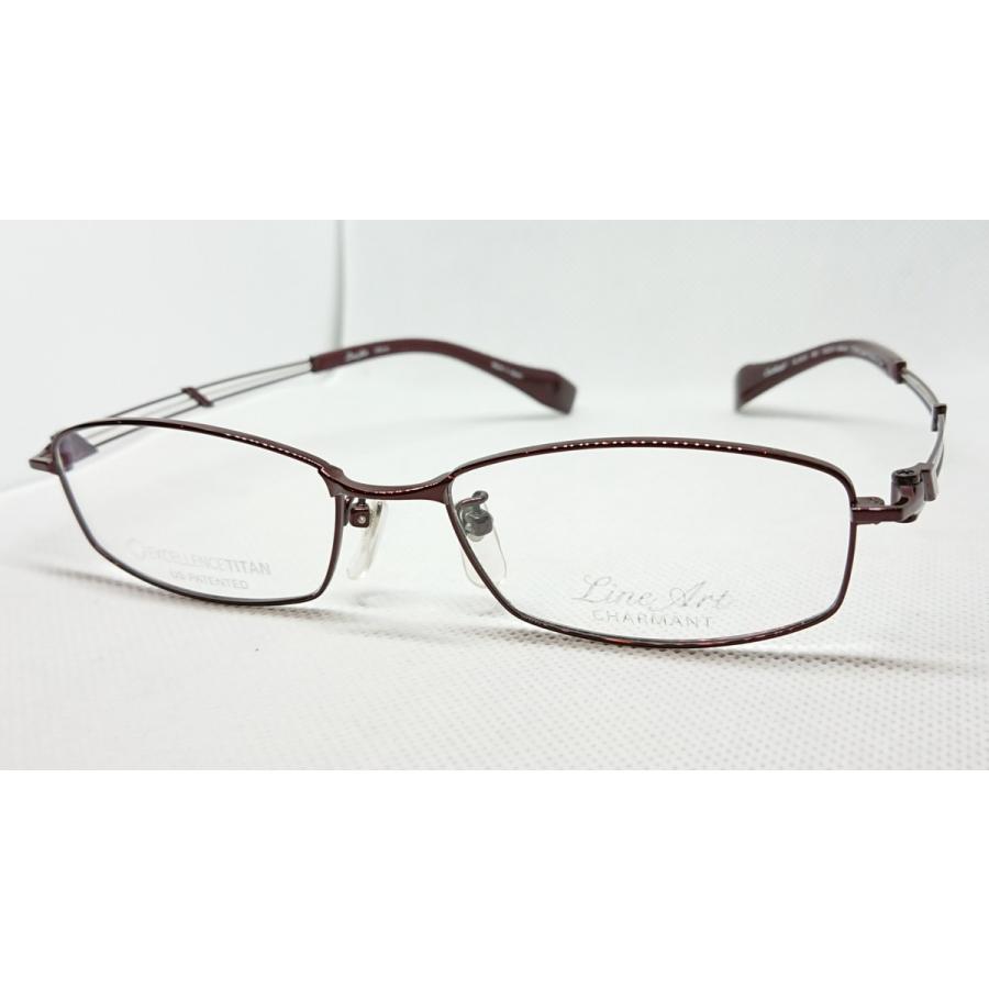 Charmant シャルマン Line art ラインアート XL1013 BU（ワイン） 53