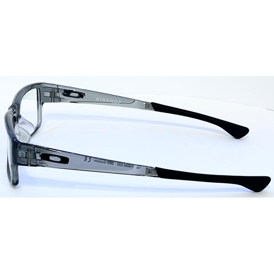 OAKLEY オークリー AIRDROP エアドロップ 眼鏡フレーム OX8065 スポーツタイプ 53サイズ 正規品 マットブラック（0753）クリアグレイ（0253）軽量　かけ心地抜群_9