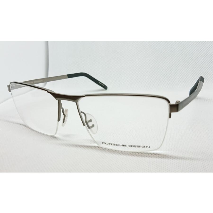 《国内正規品》PORCHE DESIGN ポルシェデザイン　眼鏡フレーム　P8304　度付きレンズ可能　55サイズ　イタリア製 国内正規品