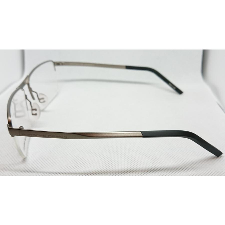 《国内正規品》PORCHE DESIGN ポルシェデザイン　眼鏡フレーム　P8304　度付きレンズ可能　55サイズ　イタリア製 国内正規品