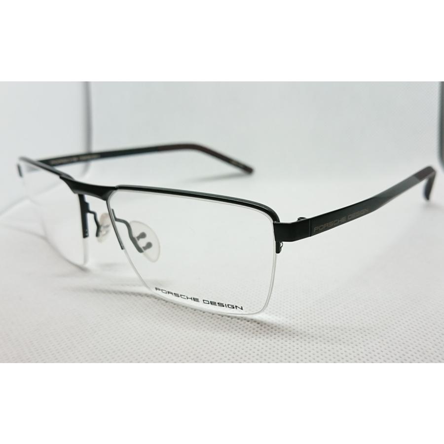 《国内正規品》PORCHE DESIGN ポルシェデザイン　眼鏡フレーム　P8304　度付きレンズ可能　55サイズ　イタリア製 国内正規品