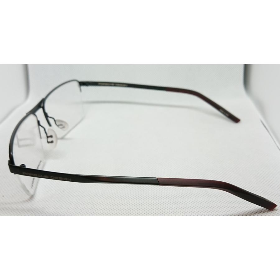 《国内正規品》PORCHE DESIGN ポルシェデザイン　眼鏡フレーム　P8304　度付きレンズ可能　55サイズ　イタリア製 国内正規品