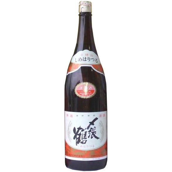 2026年度3月最新詰め酒1800ml 〆張鶴 月 1800ml 日本酒 宅配用の破損防止箱代も無料です 宮尾酒造