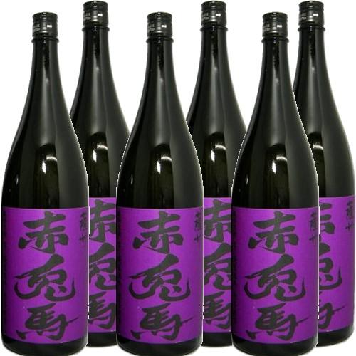 上質で快適 贈り物 ギフト 送料無料 焼酎 紫の赤兎馬 1800ml 6本 芋焼酎 濱田酒造 赤兎馬 紫赤兎馬 １８００ｍｌ 宅飲み リモート 春夏新色 Stats Atlanticleague Com