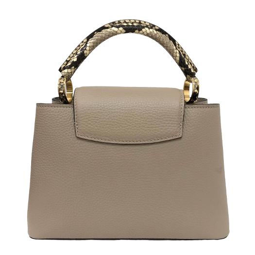 LOUIS VUITTON ルイ ヴィトン カプシーヌBB トリヨン パイソン