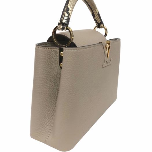 LOUIS VUITTON ルイ ヴィトン カプシーヌBB トリヨン パイソン