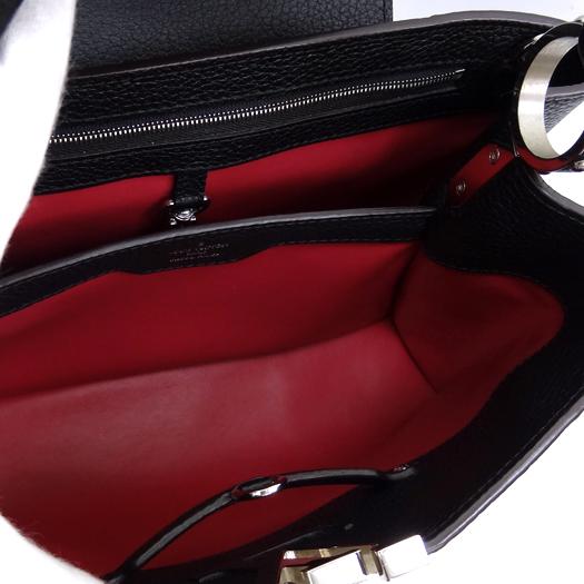 mi様　ルイヴィトン カプシーヌMM ブラック ハンドバッグ トートバッグ ルイヴィトン LOUIS VUITTON カプシーヌPM M42242 2WAYバッグ