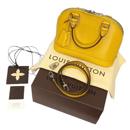 LOUIS VUITTON（ルイ・ヴィトン） アルマBB エピレザー シトロン