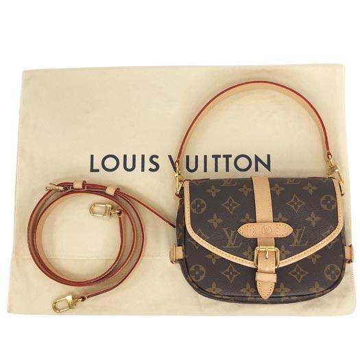 ルイヴィトン ソミュールBB モノグラム M46740 2WAY ショルダーバッグ ハンドバッグ LOUIS VUITTON 横浜BLANC LOUIS VUITTON（ルイ・ヴィトン） ソミュールBB モノグラム M46740