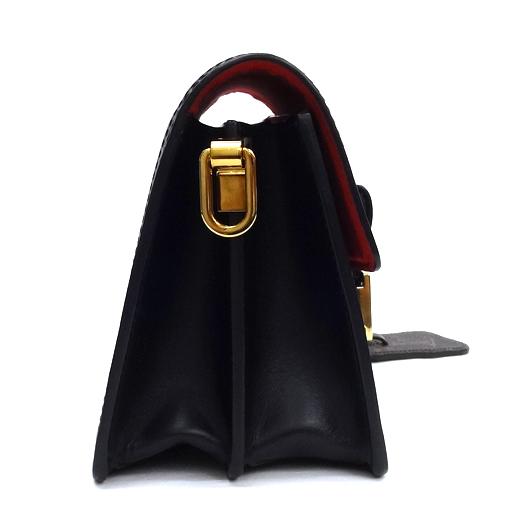 LOUIS VUITTON(ルイ・ヴィトン) モノグラム ドーフィーヌMINI フォールインラブ ショルダーバッグ 肩掛け 斜め掛け モノグラムキャンバス レザー ブラウン茶 ブラック黒 レッド ピンク ゴールド金具 M45889 レディース 40802183094【中古】【アラモード】 LOUIS VUITTON（ルイ・ヴィトン） ドーフィーヌMINI フォールインラブ