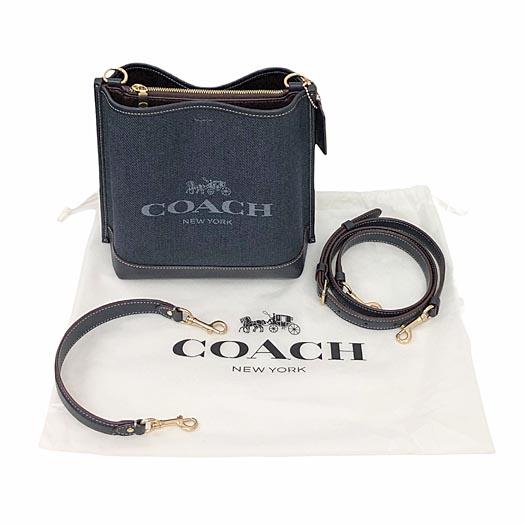 COACH デニム ショルダーバッグ ハンドバッグ 2way CH224 自社ECサイト