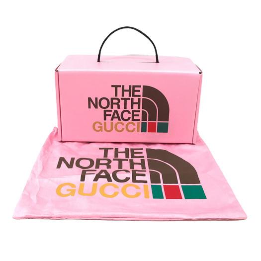 GUCCI（グッチ） グッチ×ノースフェイス ウエストポーチ GGキャンバス