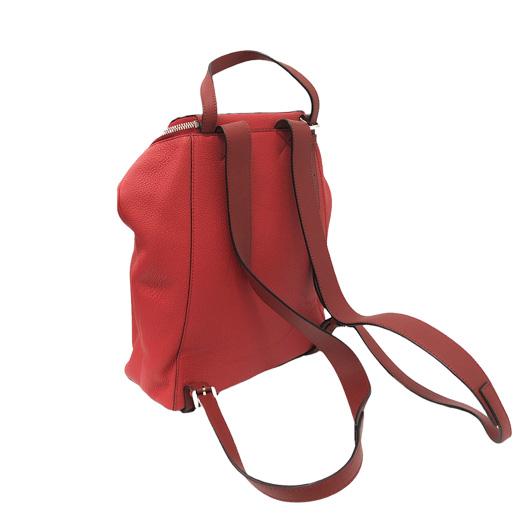 LOEWE（ロエベ） ゴヤ スモールバックパック レザー スカーレット