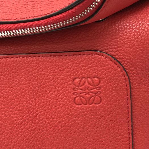 LOEWE（ロエベ） ゴヤ スモールバックパック レザー スカーレット