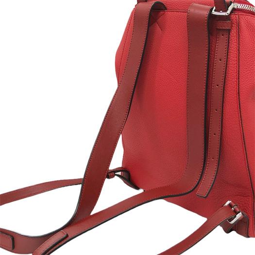 LOEWE（ロエベ） ゴヤ スモールバックパック レザー スカーレット