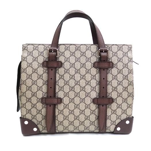 グッチ　シェリーライン　GGスプリーム ハンドバッグ 108 18 グッチシェリーラインGGスプリーム ハンドバッグ 108 18