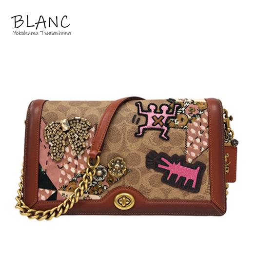 COACH（コーチ） ライリー シグネチャー ショルダー バッグ キース 