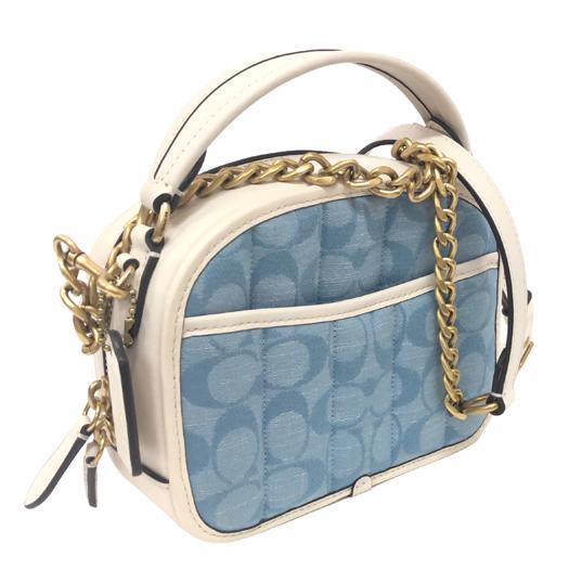 COACH コーチ ランチボックス トップハンドル ショルダー C4688