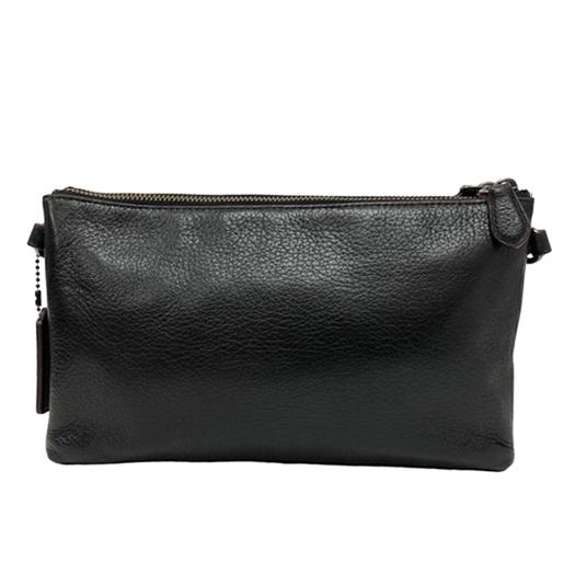 COACH コーチ キャニオン キルトデニム デニム レザー ブルー ブラック  