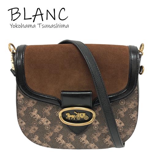 COACH（コーチ） キャット サドルバッグ20 ショルダーバッグ PVC 
