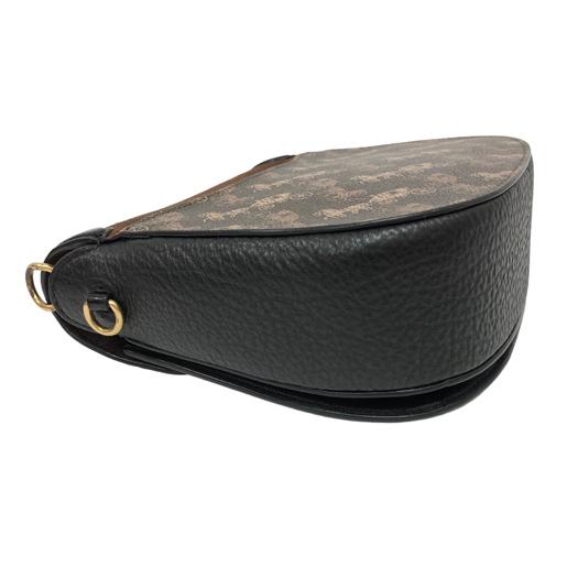 コーチ キャット サドルバッグ20 ショルダーバッグ PVC レザー スエード ブラウン ブラック 88236 COACH 横浜BLANC COACH（コーチ） キャット サドルバッグ20 ショルダーバッグ PVC