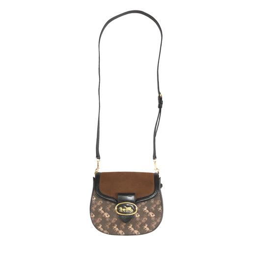 COACH（コーチ） キャット サドルバッグ20 ショルダーバッグ PVC 