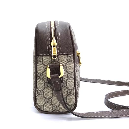 GUCCI グッチ オフディア GGスプリーム ショルダーバッグ レザー  