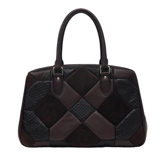 コーチ COACH レザー 2Way ショルダーバッグ パッチワーク COACH コーチ パッチワーク キャリーオール ハンドバッグ レザー