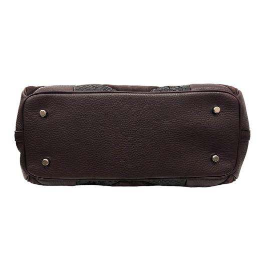 COACH コーチ パッチワーク キャリーオール ハンドバッグ レザー