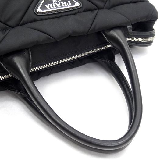 PRADA（プラダ） Re Nylon パデット 2way トートバッグ ネロ ブラック