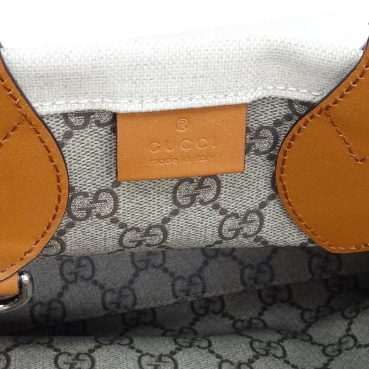 GUCCI（グッチ） GUCCIプリント スモール2wayトートバッグ レザー